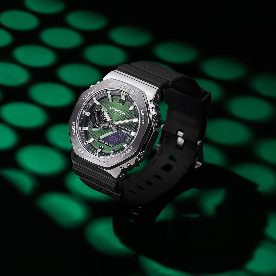 Casio G-Shock GBM-2100A-1A3DR Bluetooth Analog-Digital Green Dial Men