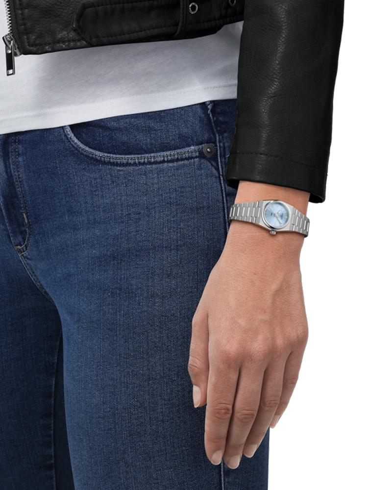 Tissot Women Prx Round Blue Watches
