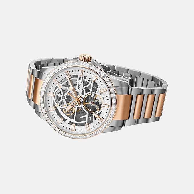 Vantor Men Automatic Silver Dial Analog Metal Watch