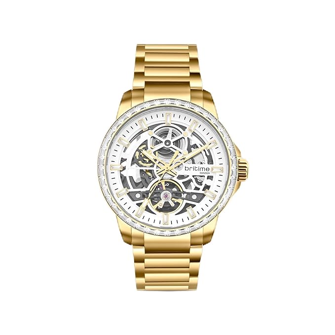 Vantor Men Automatic Silver Dial Analog Metal Watch