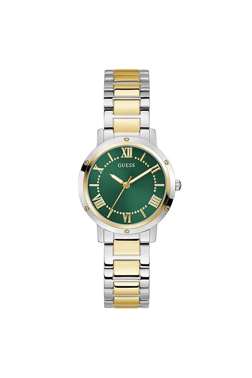 GUESS Dawn Green Round Dial Analog Women's Watch