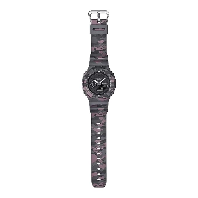 Casio G-Shock GA-2100CM-8ADR Analog-Digital Camouflage Watch Men