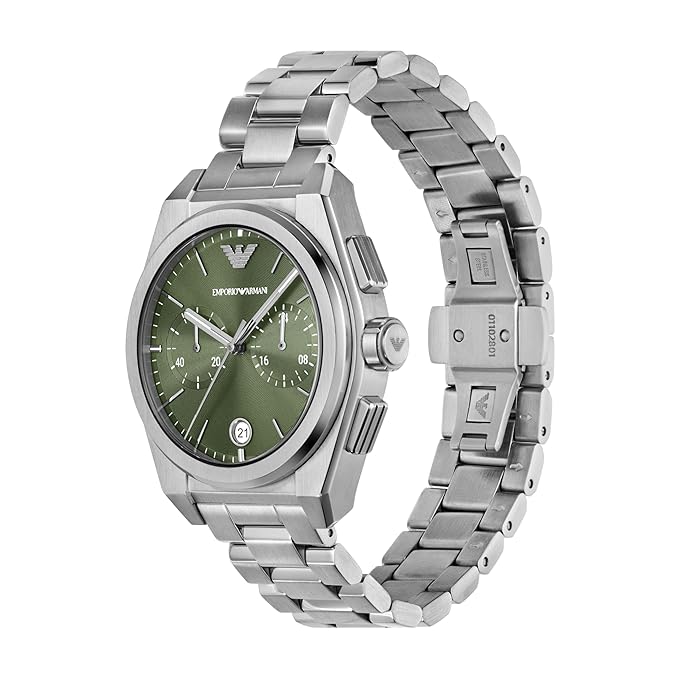 Emporio Armani Analog Green Dial Men's Watch