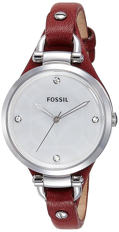 Fossil End of Season White Dial Women's Watch