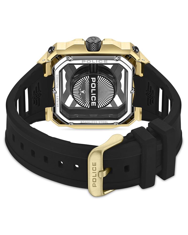 Police Men Black Analog Watch