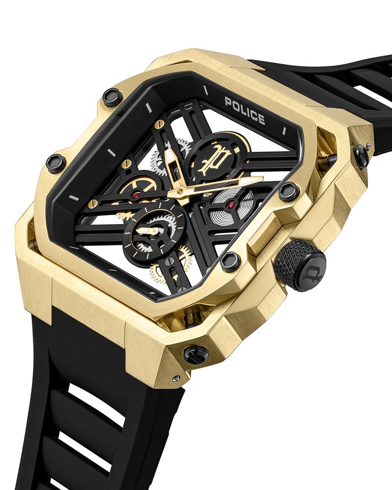 Police Men Black Analog Watch