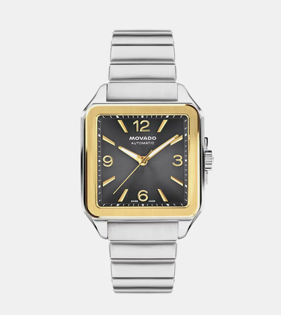 Heritage 1917 Men Automatic Grey Dial Analog Stainless Steel Watch