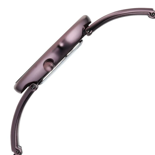 Titan Raga Sierra Quartz Analog Prune - Purple Dial Prune - Purple Metal Strap Watch For Women