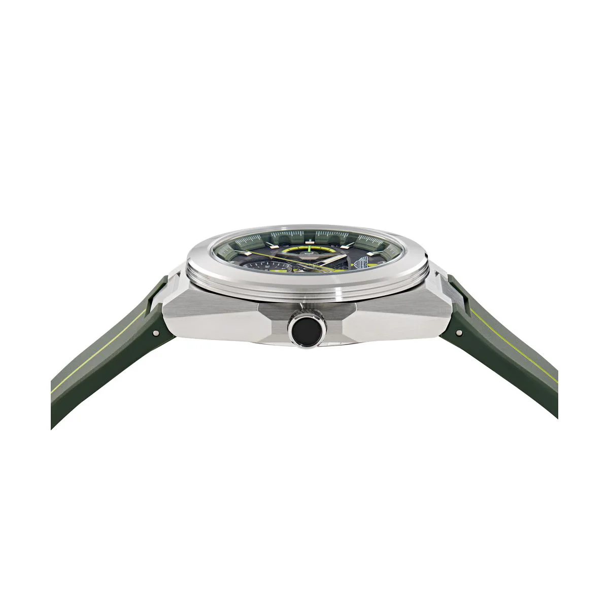 Aston Martin Round 42mm Green Dial Analog Men Watch