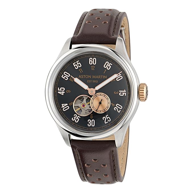 Aston Martin Lagunda Round 41mm Black Dial Automatic Men Watch