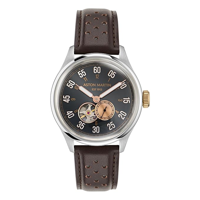 Aston Martin Lagunda Round 41mm Black Dial Automatic Men Watch