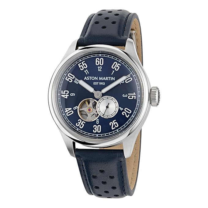 Aston Martin Lagunda Round 41mm Blue Dial Automatic Men Watch