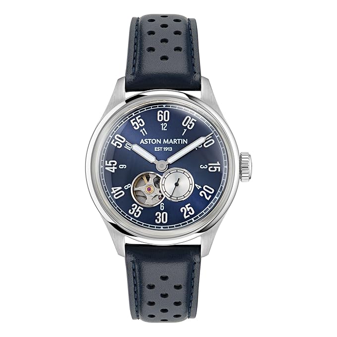 Aston Martin Lagunda Round 41mm Blue Dial Automatic Men Watch