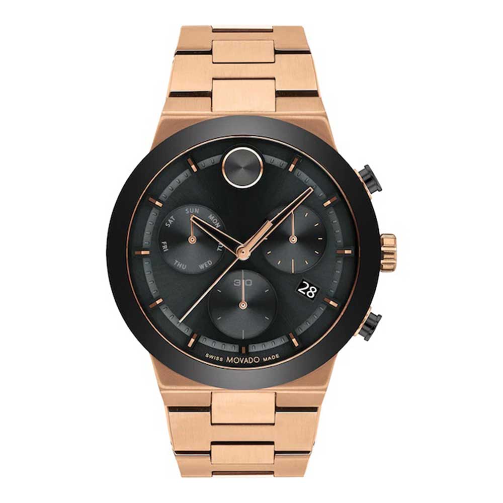 Movado Men BOLD Black Analog Watch