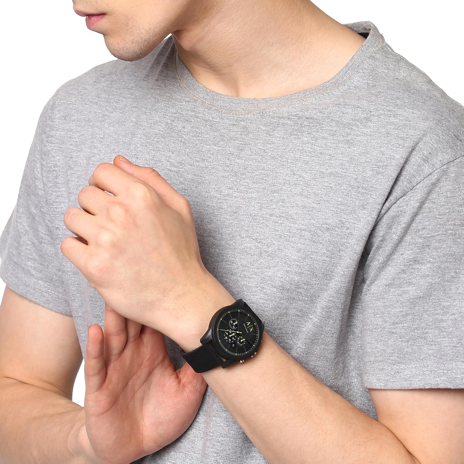 Armani Exchange Outer Banks Analog Black Dial Men's Watch