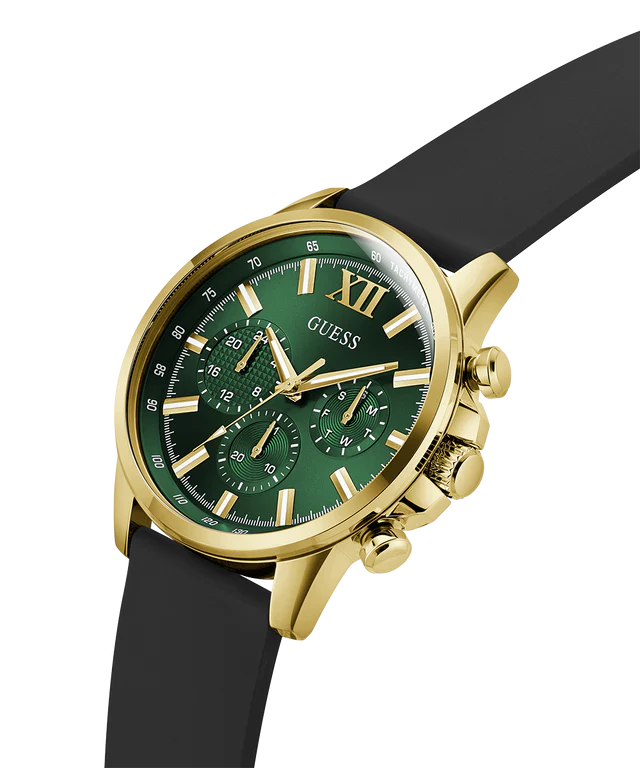 GUESS Mens Black Multi-function Watch