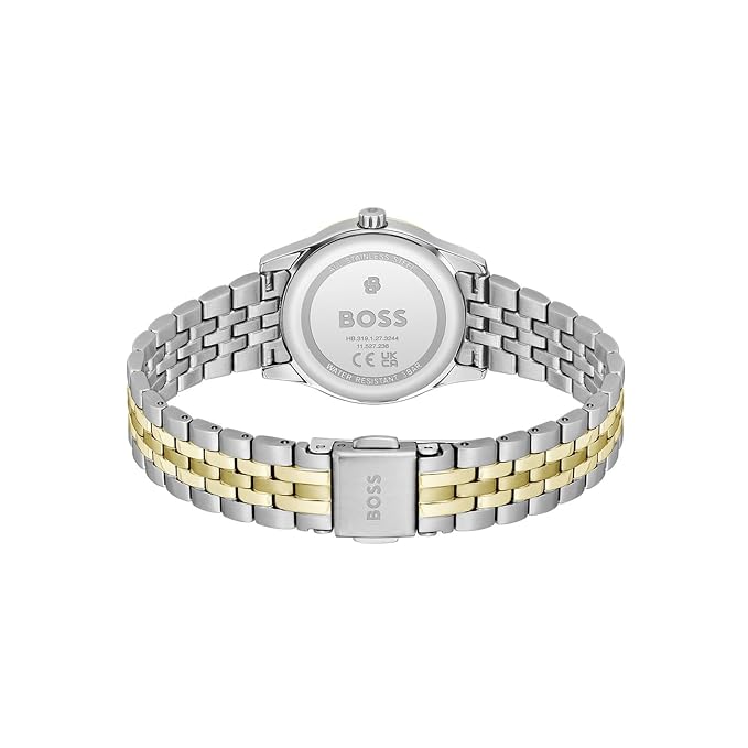 Boss Graceful Mina Qtz Basic Slim Green Round Dial Women's Watch