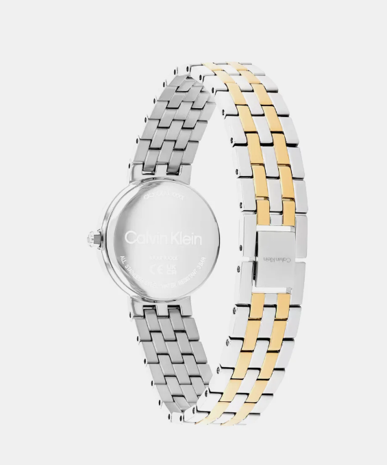 Ck Women Quartz Green Dial Analog Stainless Steel Watch