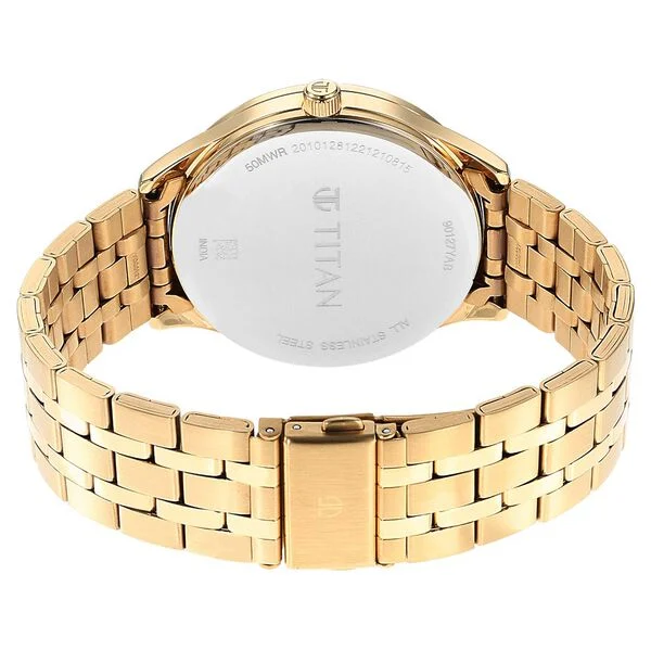 1 / 6   Titan Opulent Silver Dial Multifunction Watch for Men