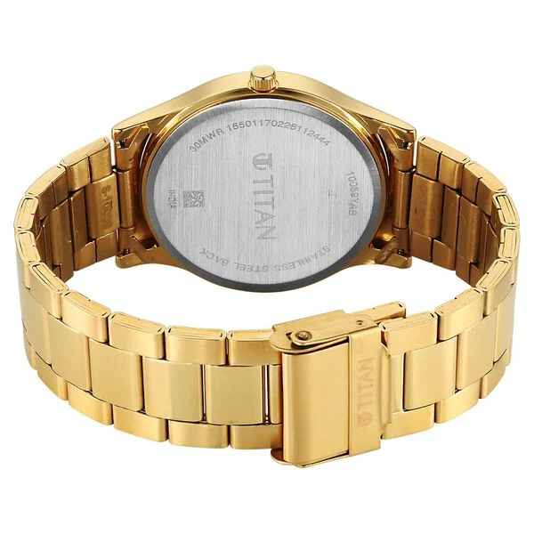 Titan Karishma Regal Classic Day-Date Men's Dress Watch