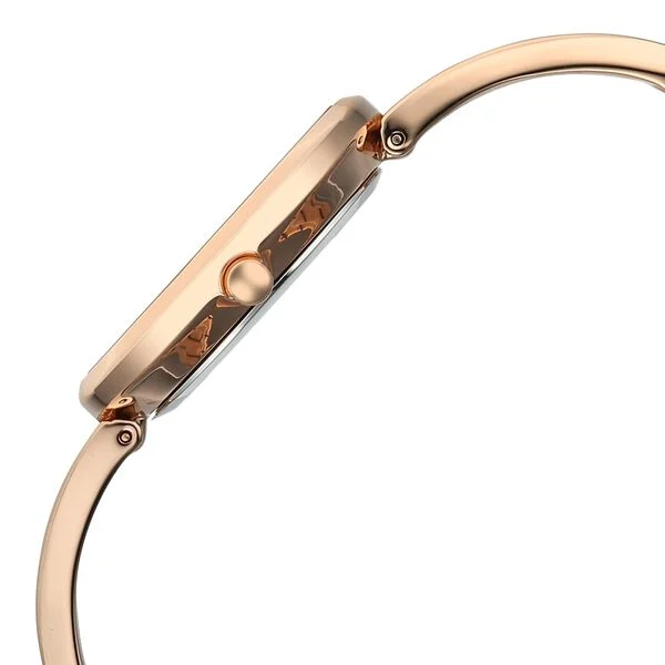 Titan Raga Contempore Quartz Analog Rose Gold Mother Of Pearl Dial Metal Strap Watch For Women