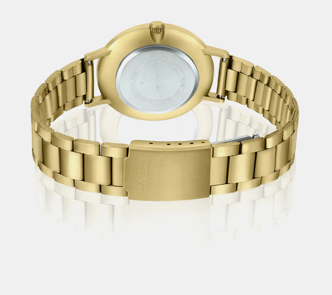 Casio Enticer Analog White Dial Women's Watch - LTP-VT01G-7BUDF