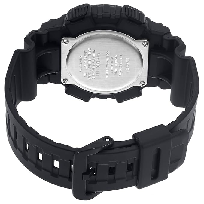 Casio Youth-Combination Analog-Digital Gold Dial Men's Watch - AEQ-110BW-9AVDF