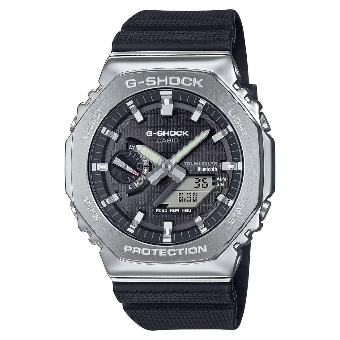 Casio G-Shock GBM-2100-1ADR Bluetooth Analog-Digital Black Dial Men
