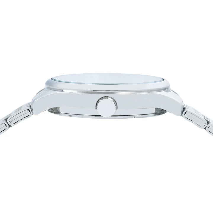 Ivory Dial Stainless Steel Watch