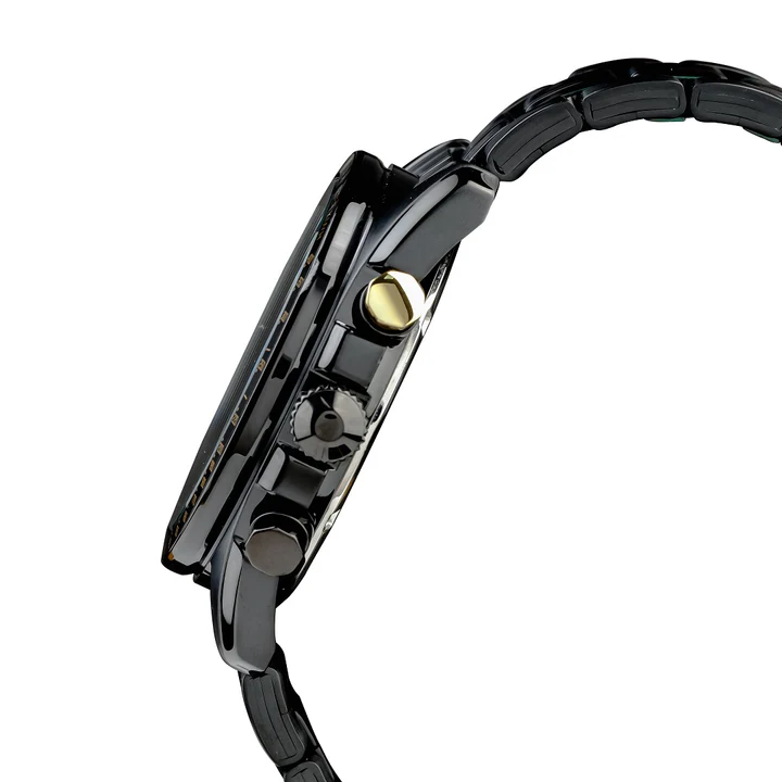 Black Dial Chronograph Watch