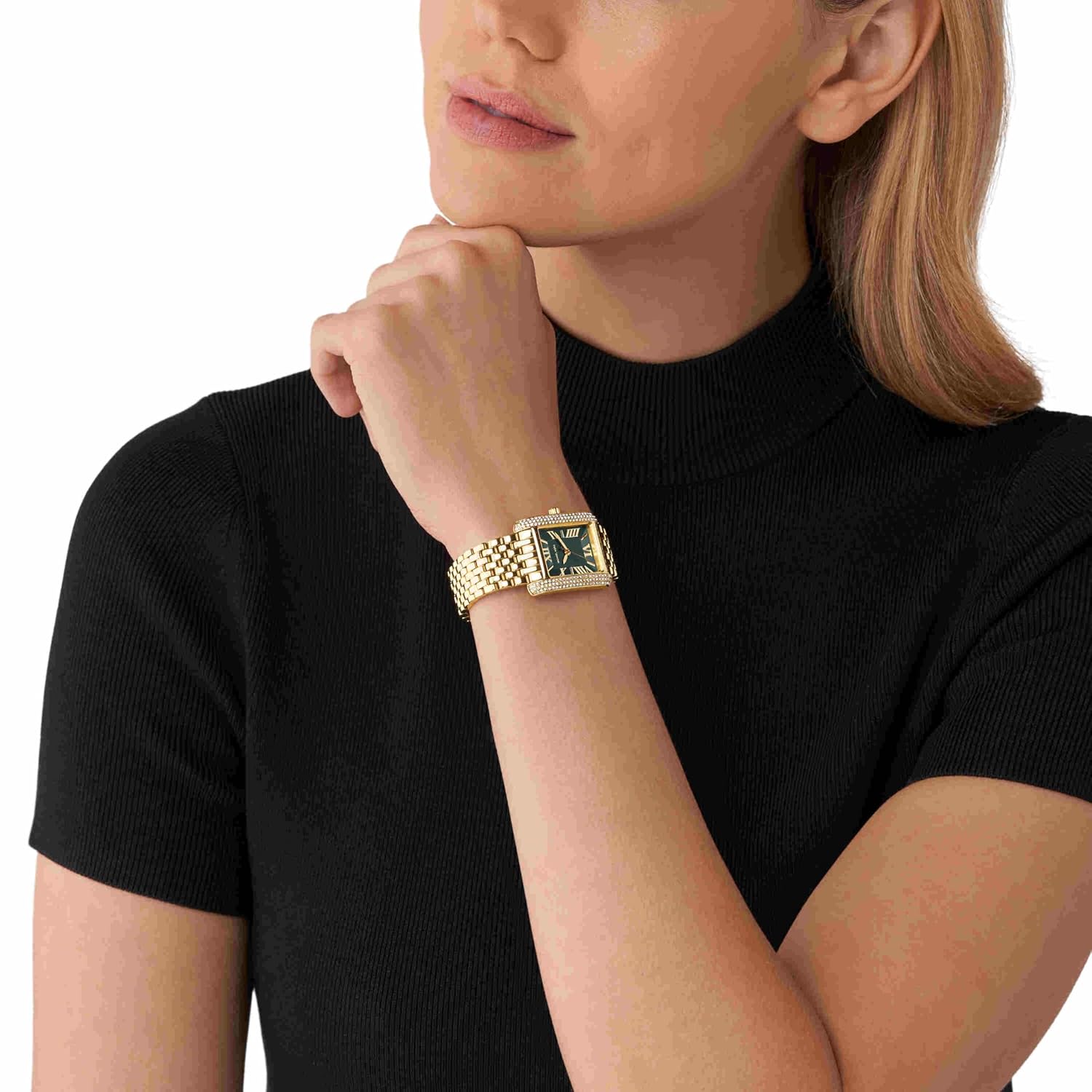 Michael Kors Analog Green Dial Women's Watch