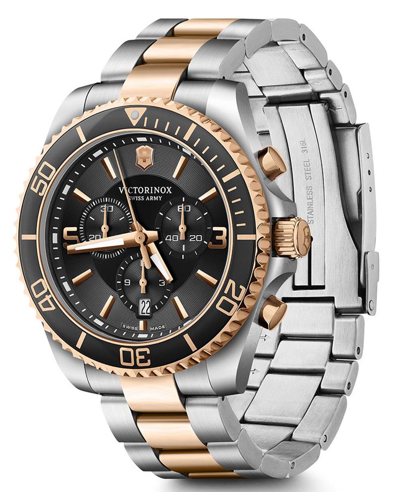 Victorinox Men Maverick Round Black Watch