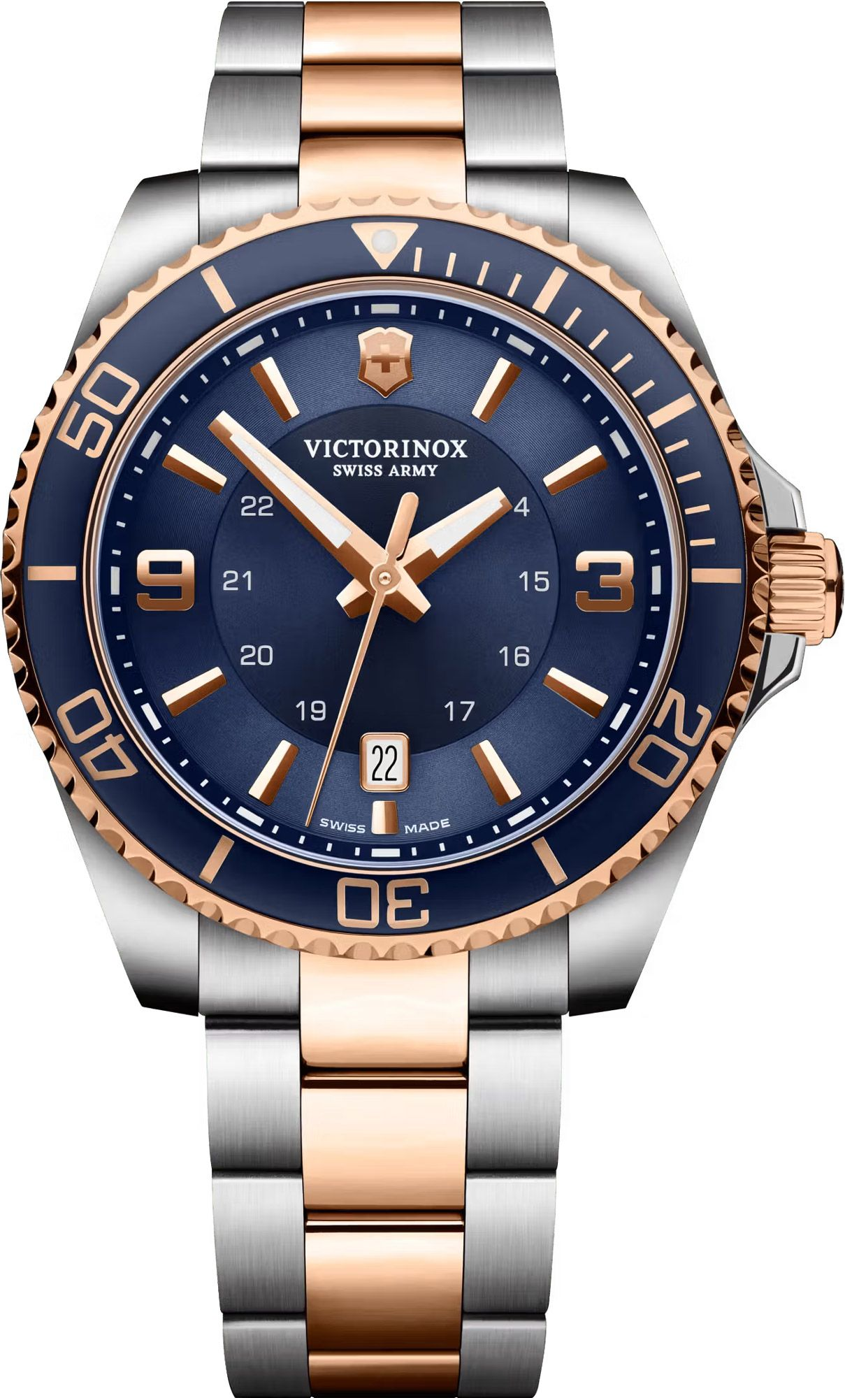 Victorinox Men Maverick Large Analog Watch In Blue