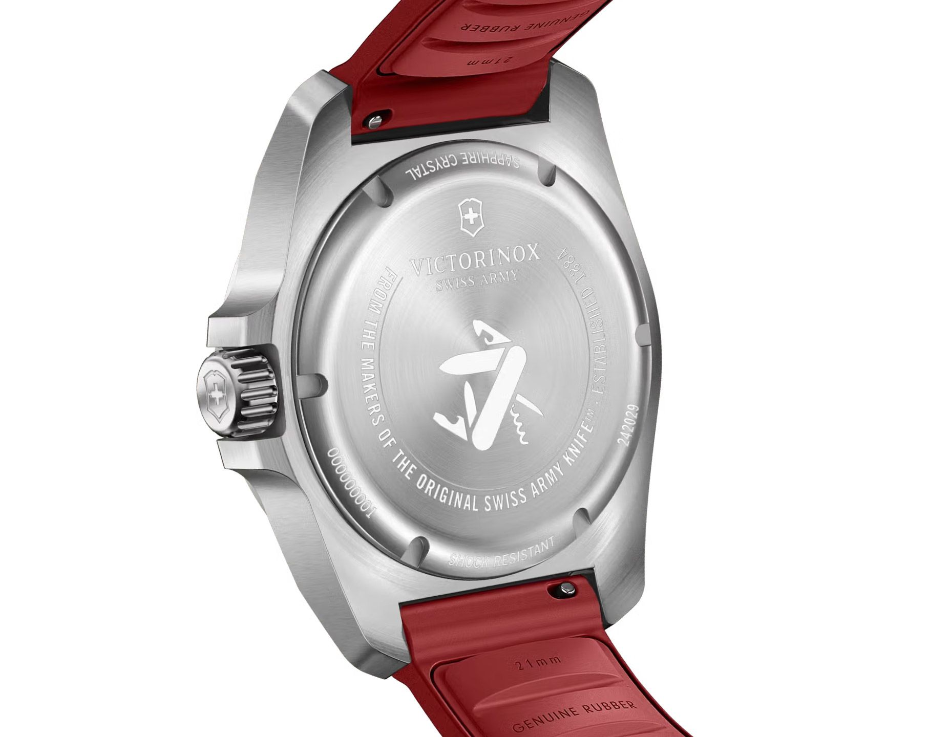 Victorinox I.N.O.X. Red Quartz