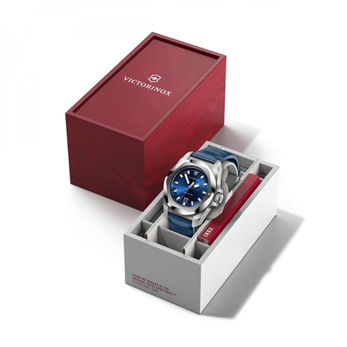 Victorinox I.N.O.X. Swiss Made Men's Watch, Blue Dial