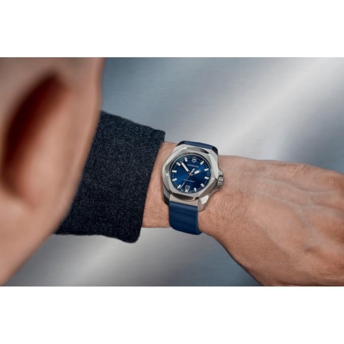 Victorinox I.N.O.X. Swiss Made Men's Watch, Blue Dial