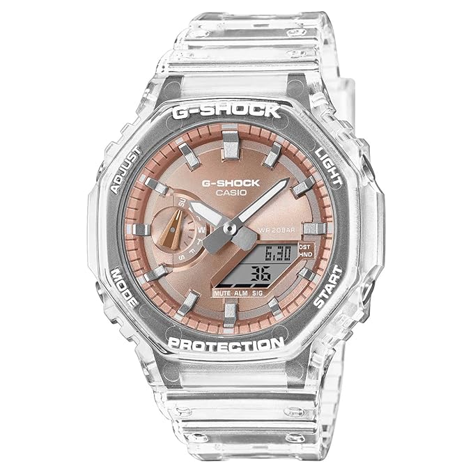 Casio G-Shock GA-2100BM-7A5DR Analog-Digital Orange Dial Men