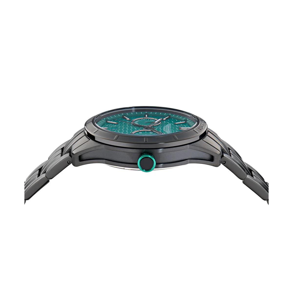 Aston Martin Round 42mm Green Dial Analog Men Watch