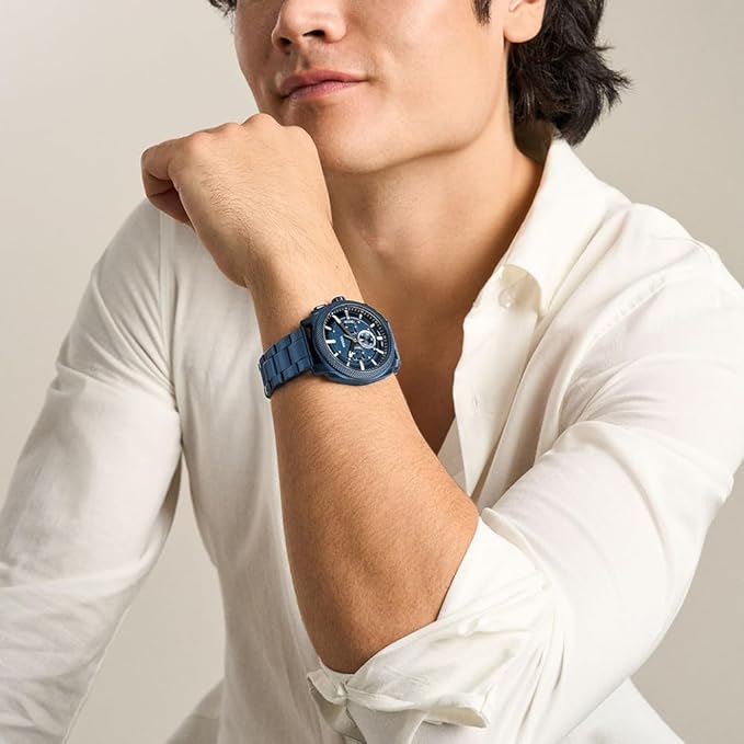 Fossil Machine Blue Watch