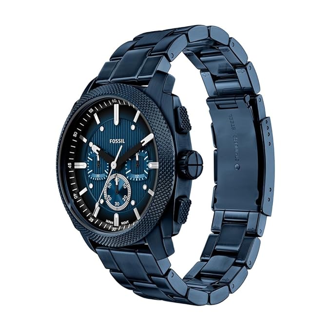 Fossil Machine Blue Watch
