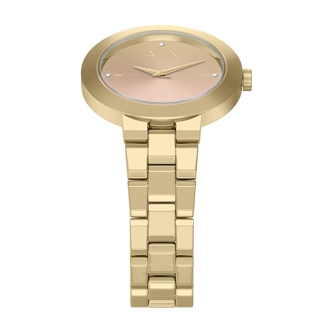 Armani Exchange Gold Watch