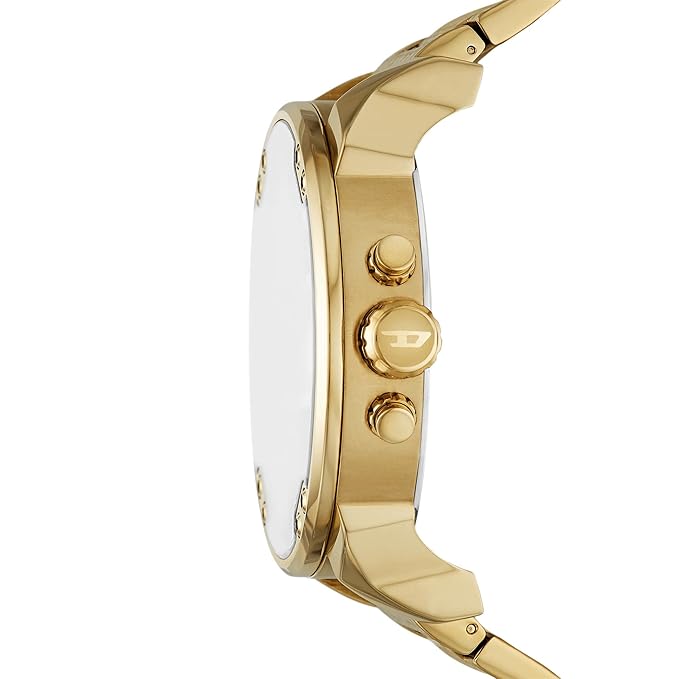 Diesel Mr. Daddy 2 Analog Gold Dial Men's Watch