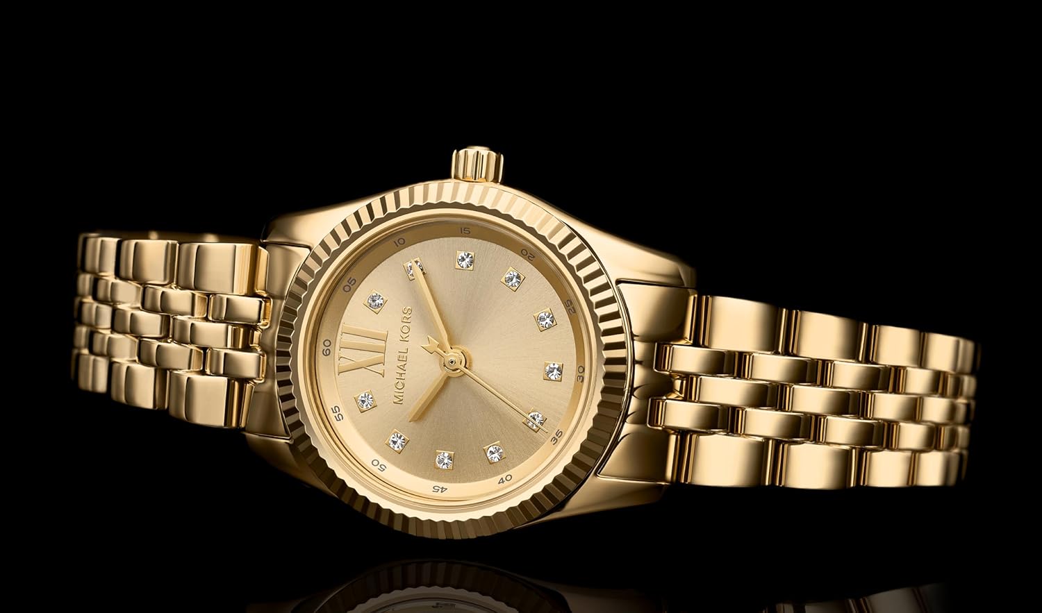 Michael Kors Lexington Gold Watch