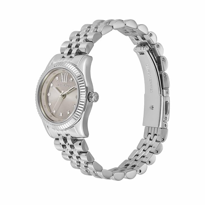 Michael Kors Lexington Silver Watch