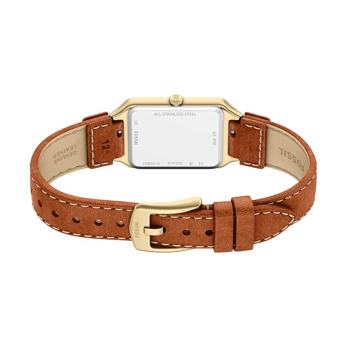 Fossil Raquel Brown Quartz Leather Watch