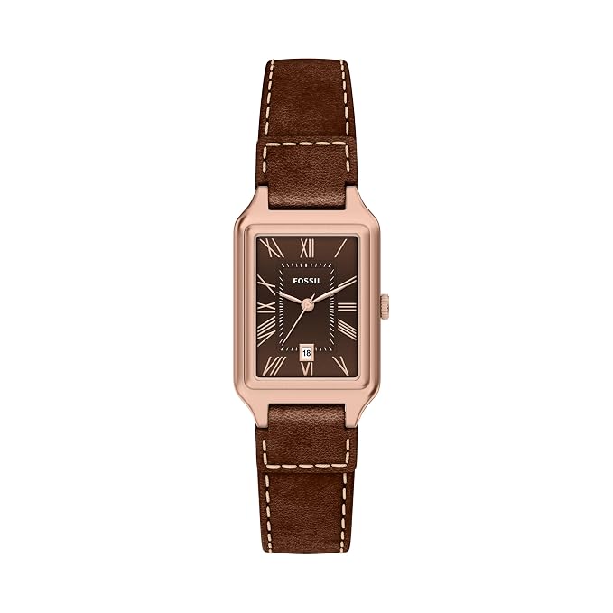 Fossil Raquel Brown Quartz Leather Watch
