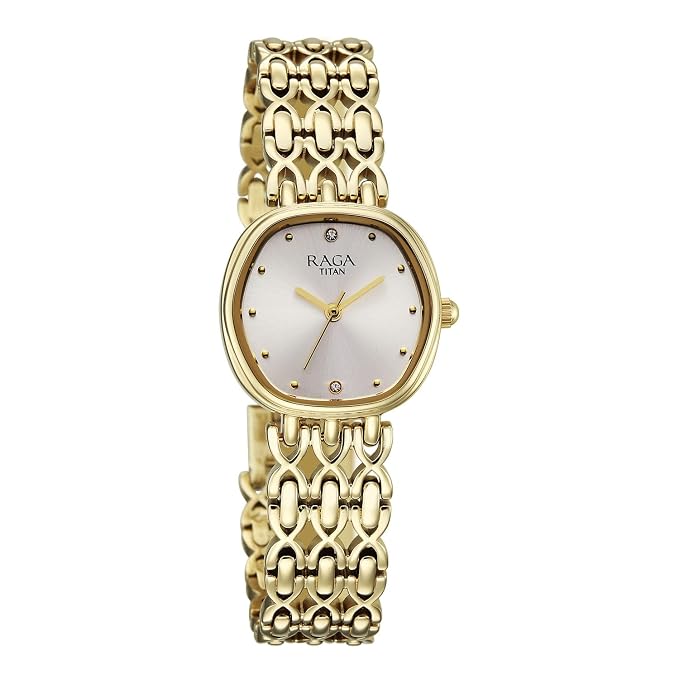 Titan Raga Spotlight 2.0 Quartz Analog 3Hands Display Watch for Women