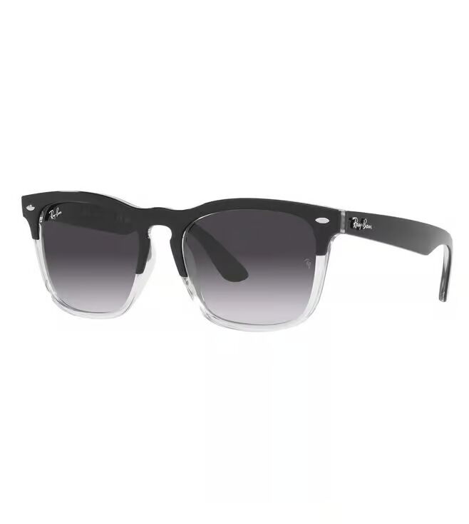 Ray-Ban Unisex Gradient Blue Lens Square Sunglasses