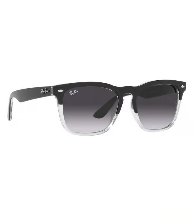 Ray-Ban Unisex Gradient Blue Lens Square Sunglasses