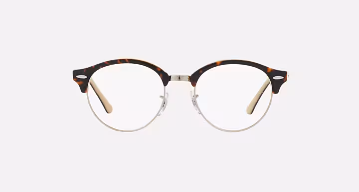 CLUBROUND OPTICS Eyeglasses with Havana Frame